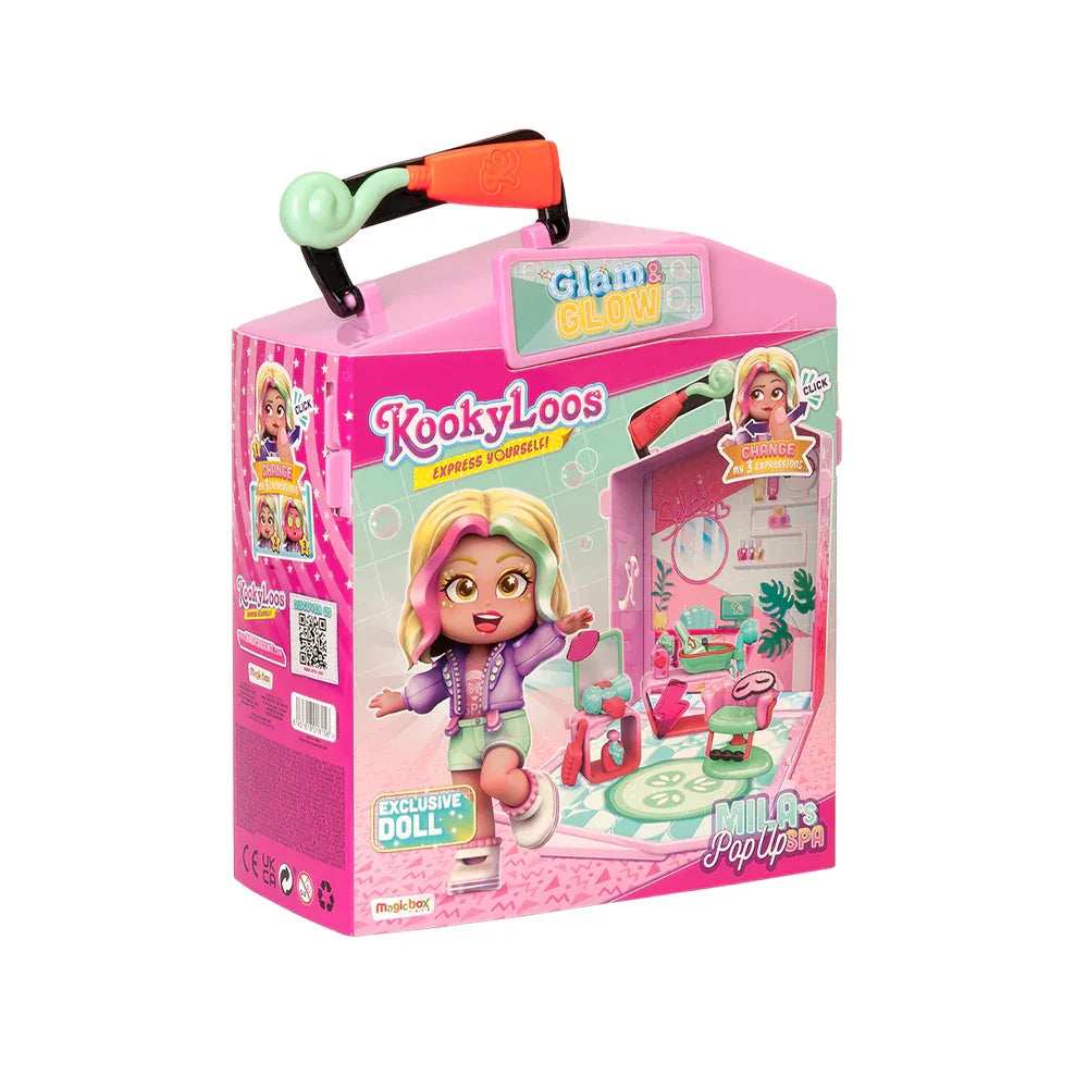 Kookyloos S Mila Popup Spa - Face Swapping Dolls for kids in Kuwait